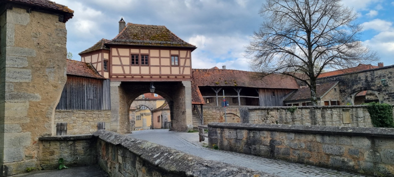 Ausflug nach Rothenburg ob der Tauber.